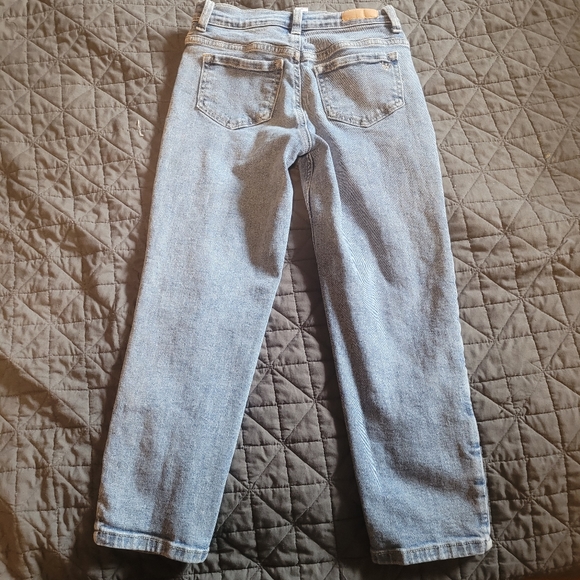 Girls Justice size 12 mom style jeans - Picture 2 of 3